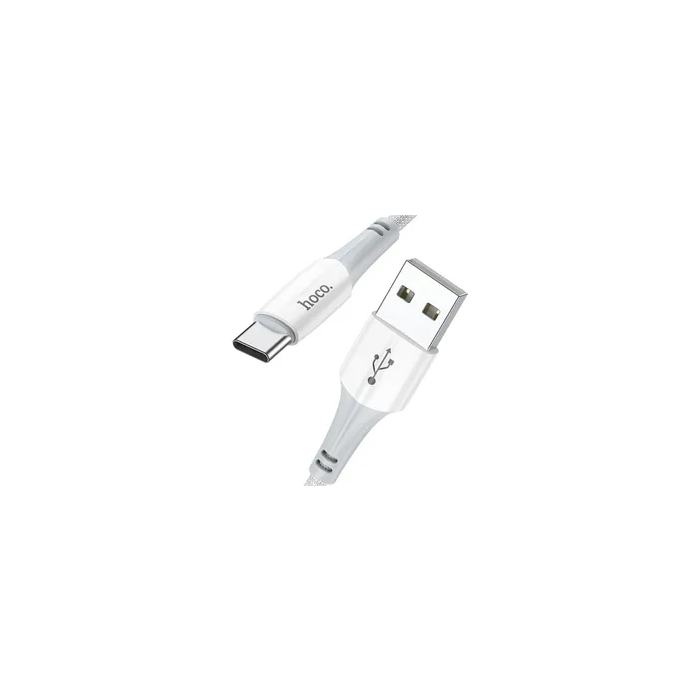 Kábel HOCO Ferry X70, USB na USB-C 3A, 1m, biely