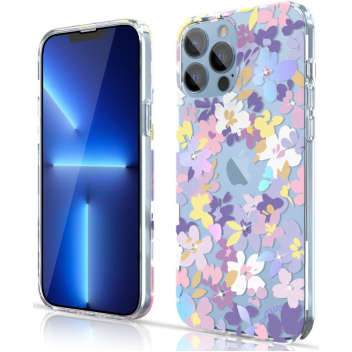 Zadné puzdro na Apple iPhone 13 Pro Kingxbar Brilliant fialové