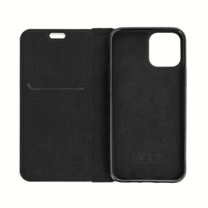 Diárové puzdro na Xiaomi Redmi Note 11/11S Forcell Luna Book Carbon čierne