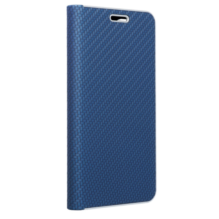 Diárové puzdro na Xiaomi Redmi Note 11/11S Luna Book Carbon modré