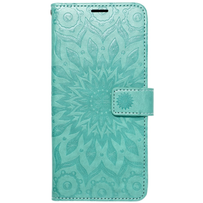Diárové puzdro na Xiaomi Redmi Note 11/11s Forcell MEZZO mandala zelené