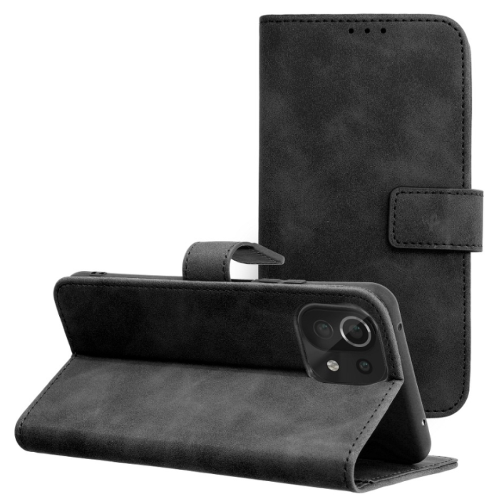 Diárové puzdro na Xiaomi Redmi Note 11/11s Forcell Tender čierne