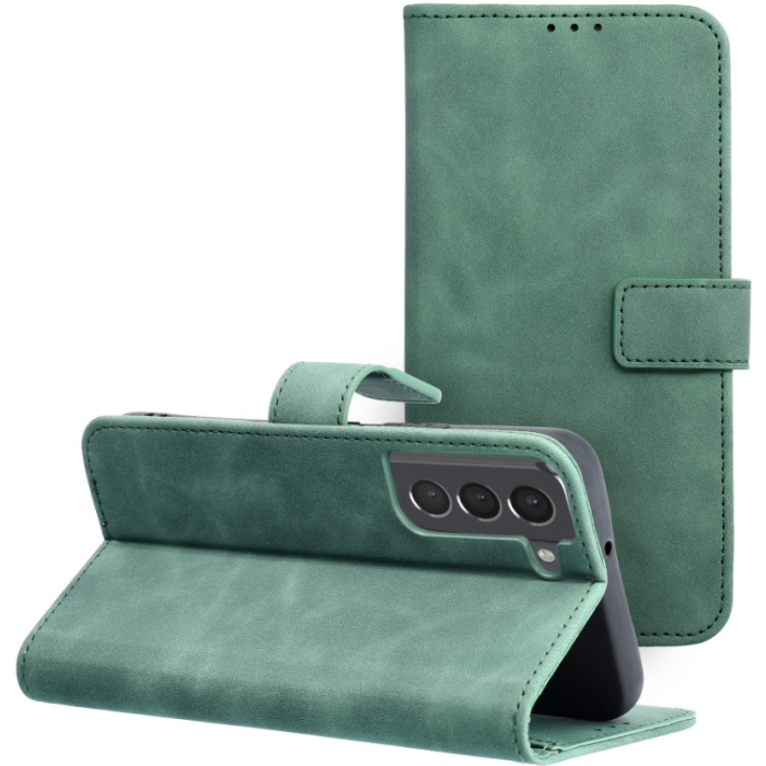 Diárové puzdro na Xiaomi Redmi Note 11/11s Forcell Tender zelené