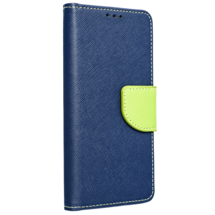 Diárové puzdro na Samsung Galaxy S22 Plus 5G Fancy modro-limetkové