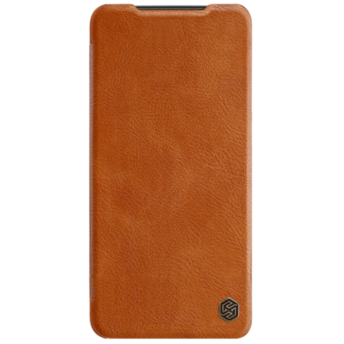 Diárove puzdro na OnePlus 10 Pro 5G Nillkin Qin Book hnedé