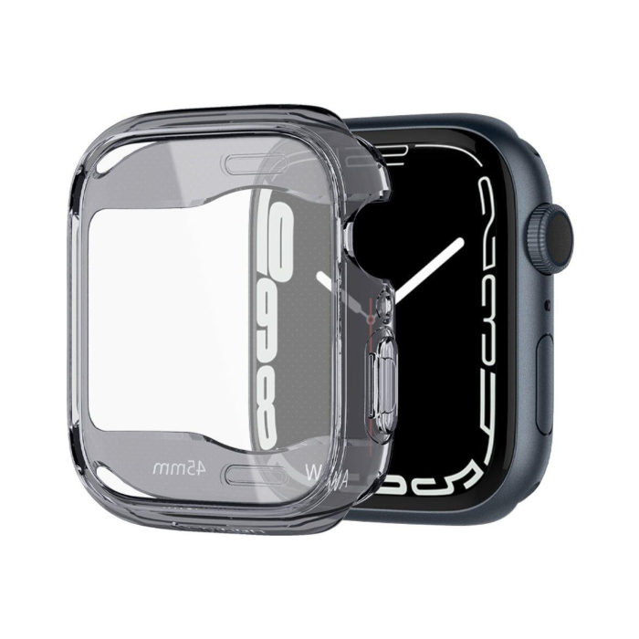 Odolné puzdro na Apple Watch 7/8 45 mm Spigen Ultra Hybrid Space Crystal