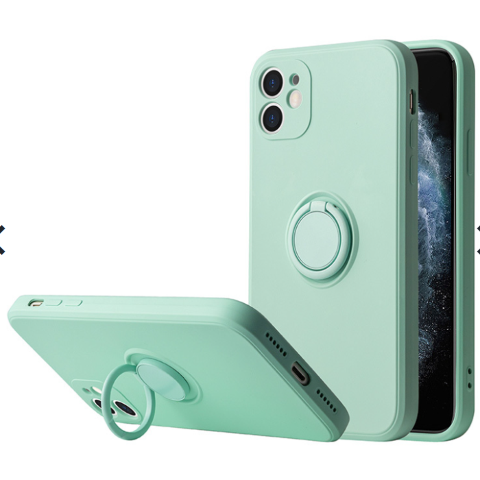 Silikónové puzdro na Samsung Galaxy A13 Silicone Ring mätové