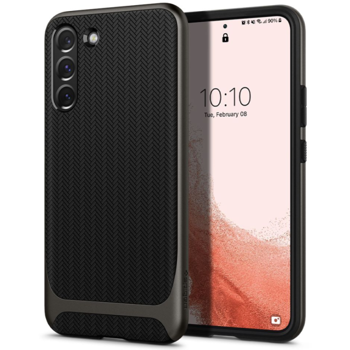 Plastové puzdro na Samsung Galaxy S22 5G Spigen Neo Hybrid čierne