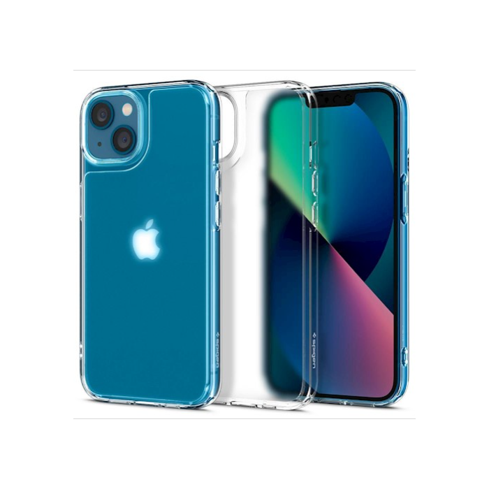 Plastové puzdro na Apple iPhone 13 Mini Spigen Quartz Hybrid matné transparentné 