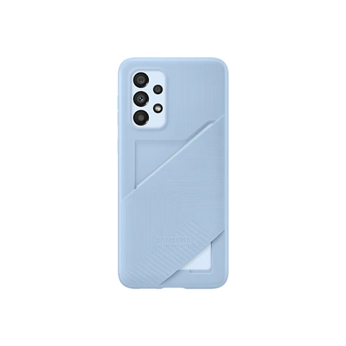 Plastové puzdro Samsung na Samsung Galaxy A33 5G A336 EF-OA336TLE Card Slot modré
