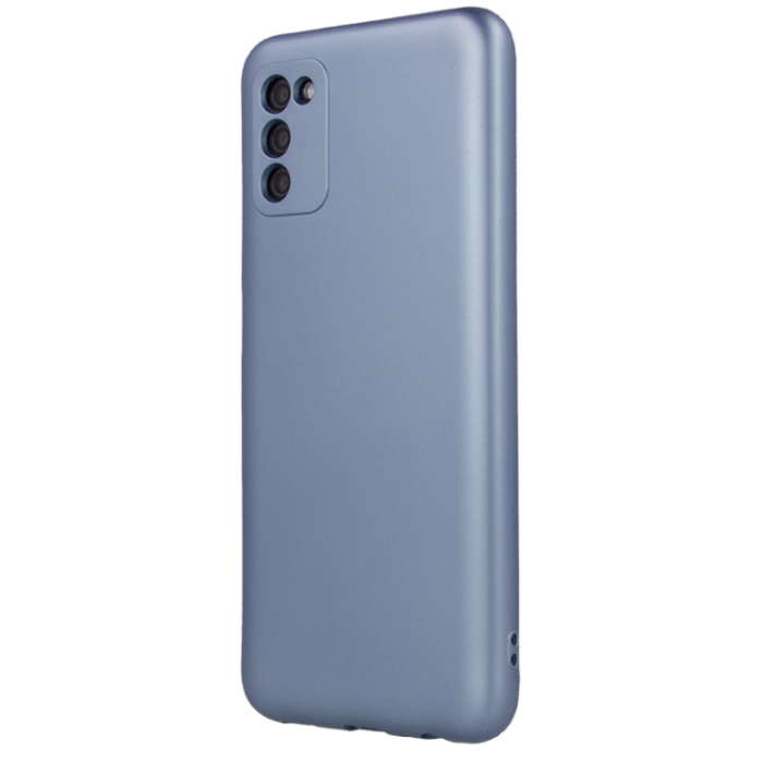 Silikónové puzdro na Motorola Moto G51 5G Metallic modré