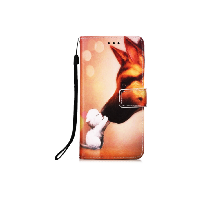 Diárové puzdro na Xiaomi Redmi 10/10 2022 Fancy psík a mačička