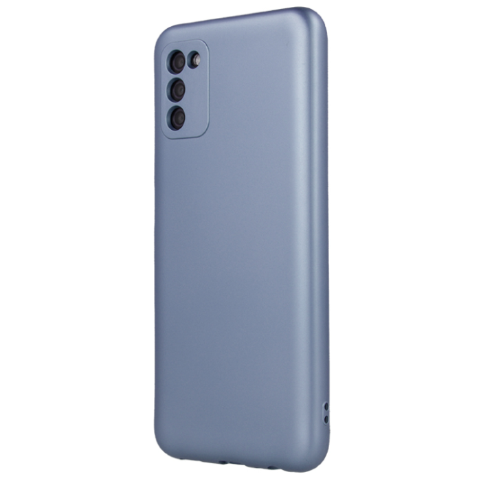 Silikónové puzdro na Motorola Moto E20 Metallic modré