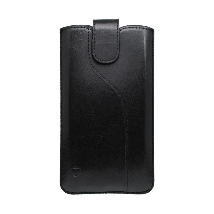 Puzdro vsuvka Uni 4 XXL PU koža čierne