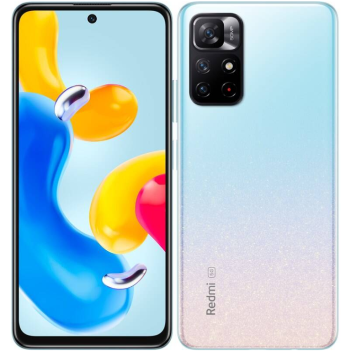 Xiaomi Redmi Note 11S 5G, 4/128 GB, Dual SIM, modrý - SK distribúcia