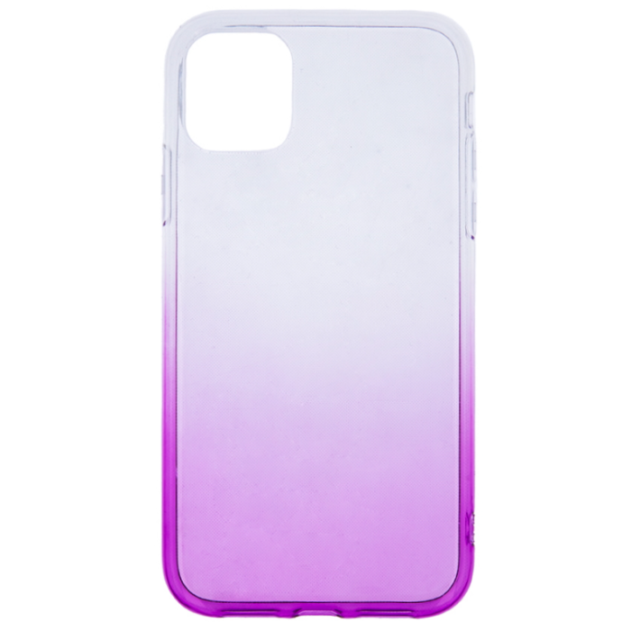 Silikónové puzdro na Xiaomi Redmi Note 9S/9 Pro/9 Pro Max Gradient TPU fialové