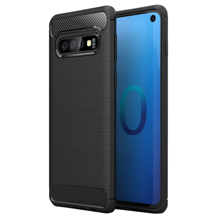 Plastové puzdro na Xiaomi Redmi 9A/9AT/9i Carbon Elite čierne