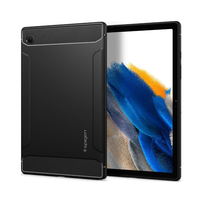 Odolné puzdro na Samsung Galaxy Tab A8 10.5" X200 Spigen Rugged Armor čierne
