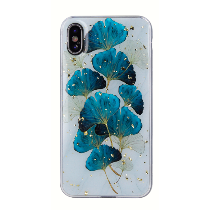 Silikónové puzdro na Xiaomi Redmi Note 11 Pro/Note 11 Pro 5G Gold Glam listy