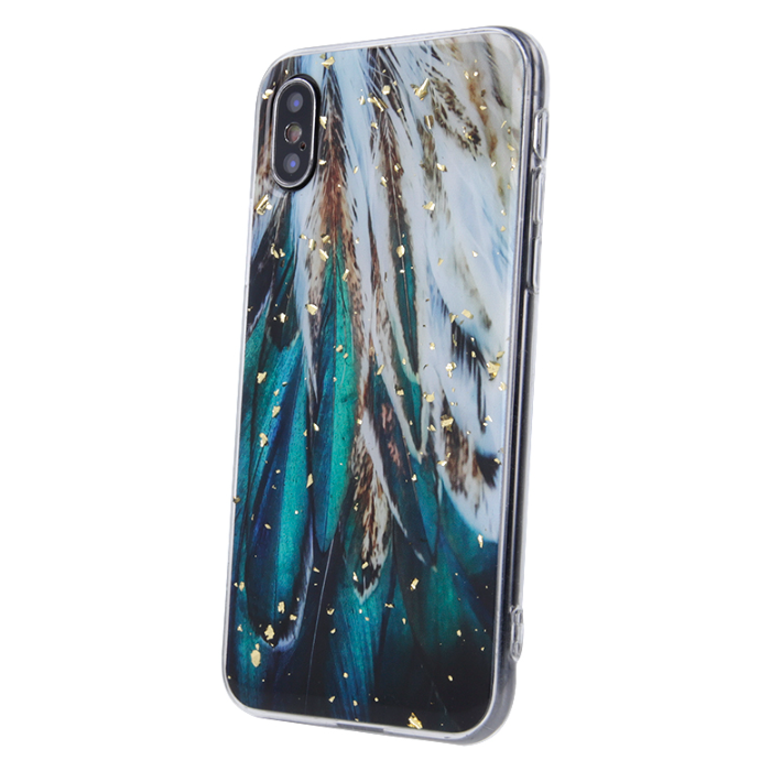 Silikónové puzdro na Samsung Galaxy A13 LTE A135 Gold Glam pierka