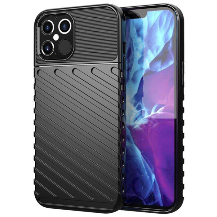 Odolné puzdro na Xiaomi 12/12X 5G Thunder čierne 