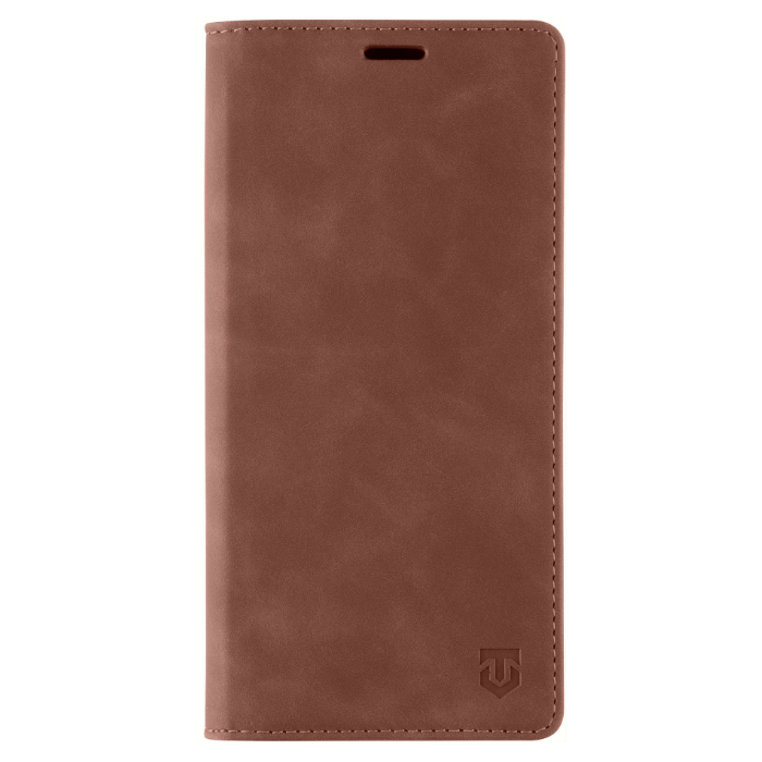 Diárové puzdro na Xiaomi Redmi 10C/Poco C40 Tactical Xproof hnedé