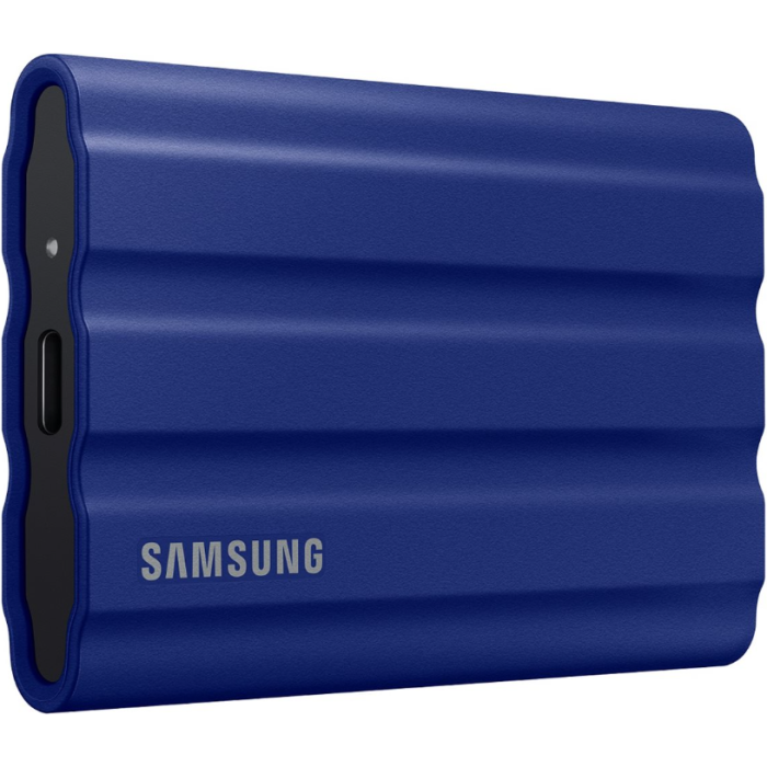 Samsung T7 Shield, 1TB, SSD, 2.5", modrý