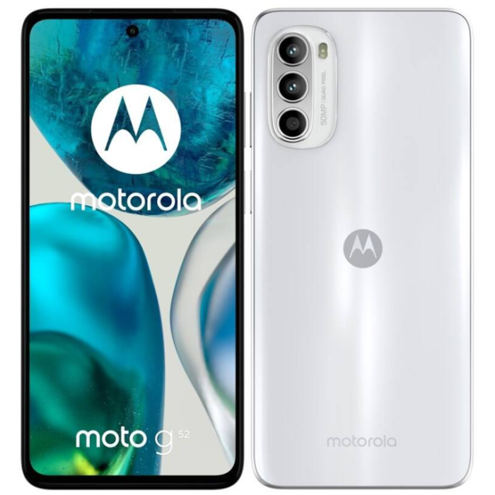 Motorola Moto G52, 6/128 GB, Dual SIM, White - SK distribúcia