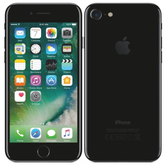 Používaný Apple iPhone 7 256GB Jet Black - Trieda C