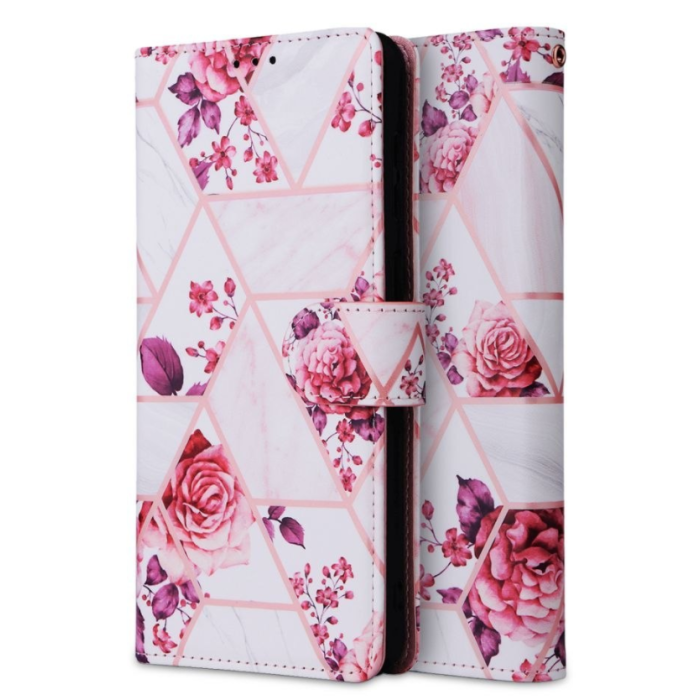 Diárové puzdro na Apple iPhone 7/8/SE 2020/SE 2022 Tech-protect kvety