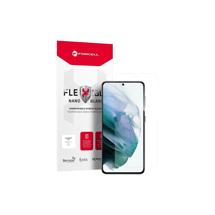 Tvrdené sklo na Samsung Galaxy S21 5G G991 Forcell Flexible Nano