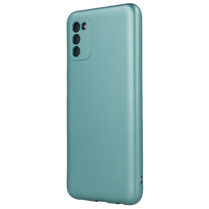 Silikónové puzdro na Samsung Galaxy M23 M236 5G Metallic zelené
