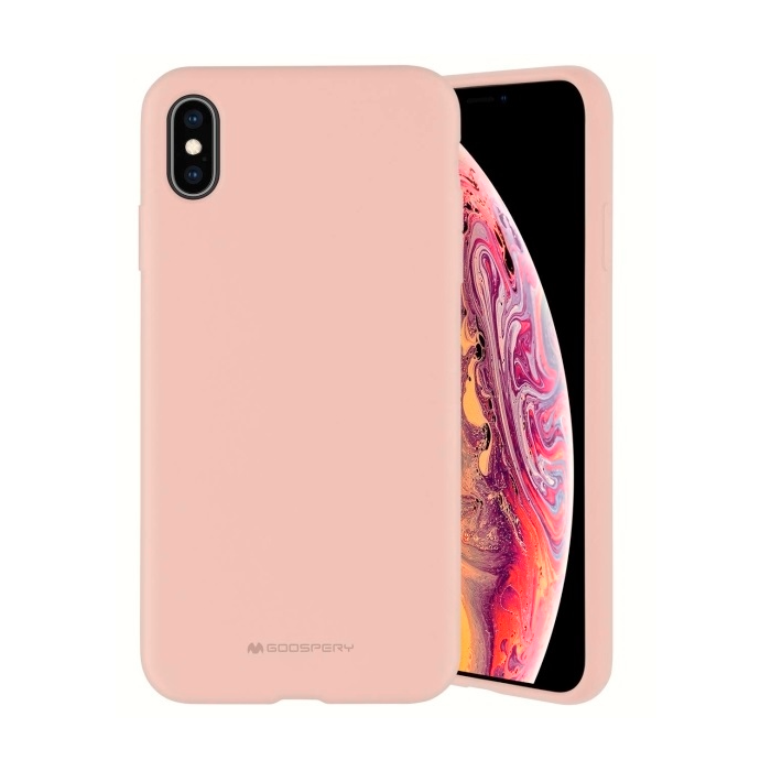 Silikónové puzdro na Samsung Galaxy A53 5G A536 Mercury Silicone ružové 