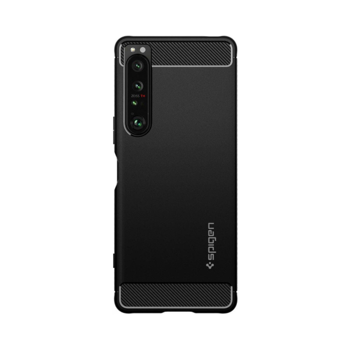 Odolné puzdro na Sony Xperia 1 IV Spigen Rugged Armor čierne