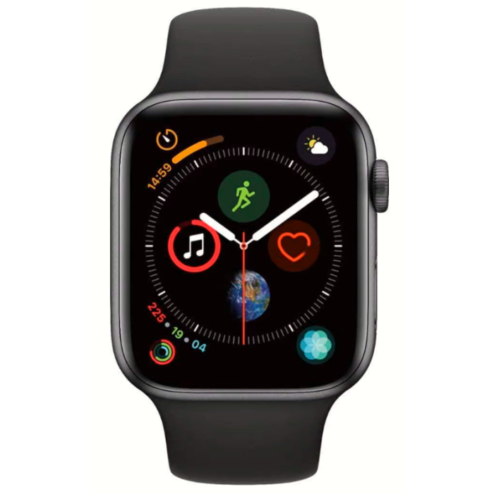 Apple Watch Series 4 GPS 44mm Space Grey Aluminium Case with Black Sport Band Nový z výkupu