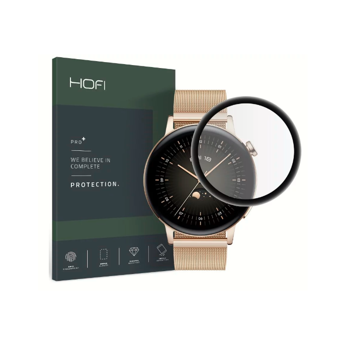 Tvrdené sklo na Huawei Watch GT3 42mm Hofi Pro+ čierne