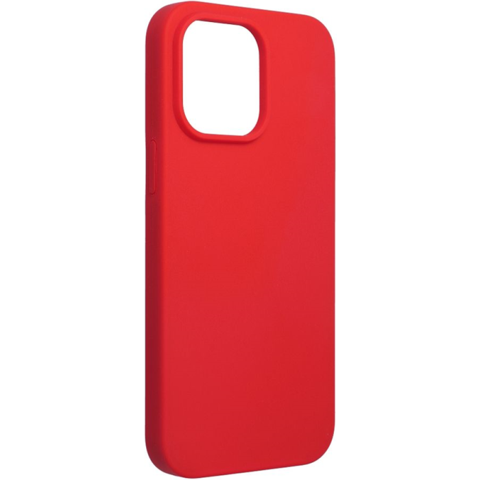 Silikónové puzdro na Apple iPhone 14 Plus Forcell Silicone červené