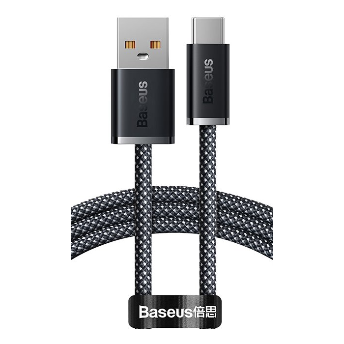 Kábel Baseus Dynamic CALD000616, USB na USB-C 100W, 1m, sivý