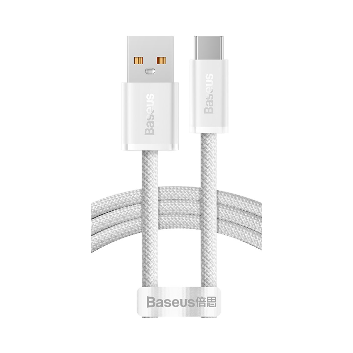 Kábel Baseus Dynamic CALD000602, USB na USB-C 100W, 1m, biely