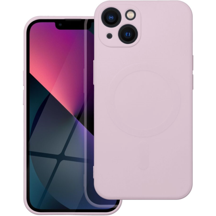 Silikónové puzdro na Apple iPhone 11 Silicone Mag Cover ružové