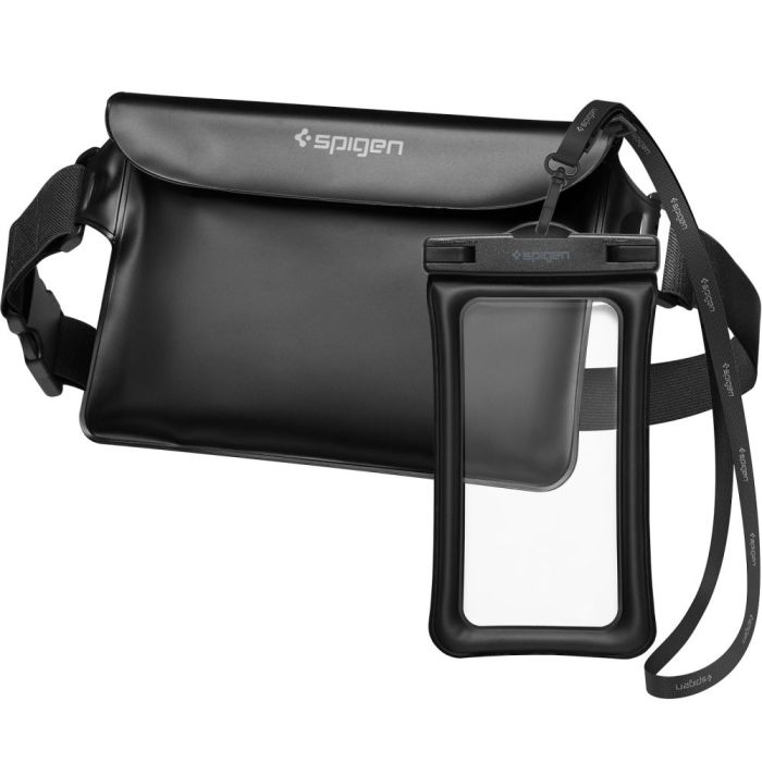 Sada vodeodolných puzdier Spigen Aqua Shield A621, 1 x cross body  Plus 1 x obal na telefón