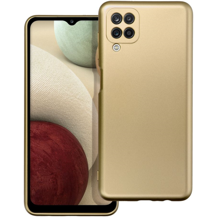 Silikónové puzdro na Xiaomi Redmi 10C/Poco C40 Metallic zlaté