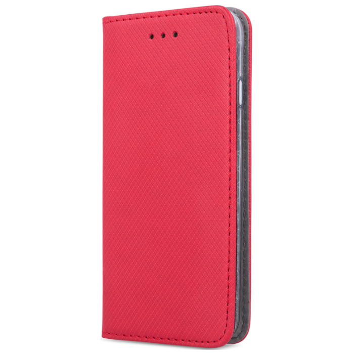 Diárové puzdro na Motorola Moto G62 5G Smart Magnet červené