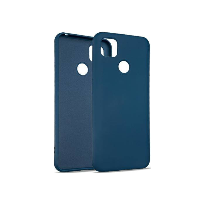 Silikónové puzdro na Xiaomi Redmi 9A/9AT Silicone TPU modré