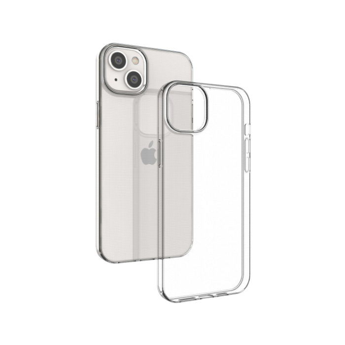 Silikónové puzdro na Apple iPhone 14 Plus Slim Gel 0.5 transparentné
