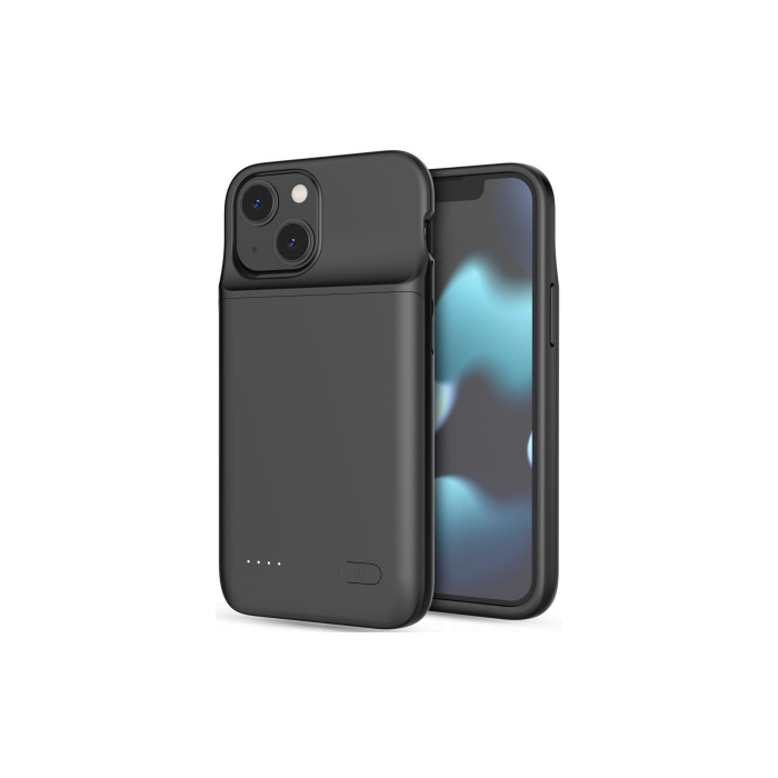 Puzdro s integrovanou batériou na Apple iPhone 12 Mini/13 Mini Tech-protect Power 4700 mAh čierne