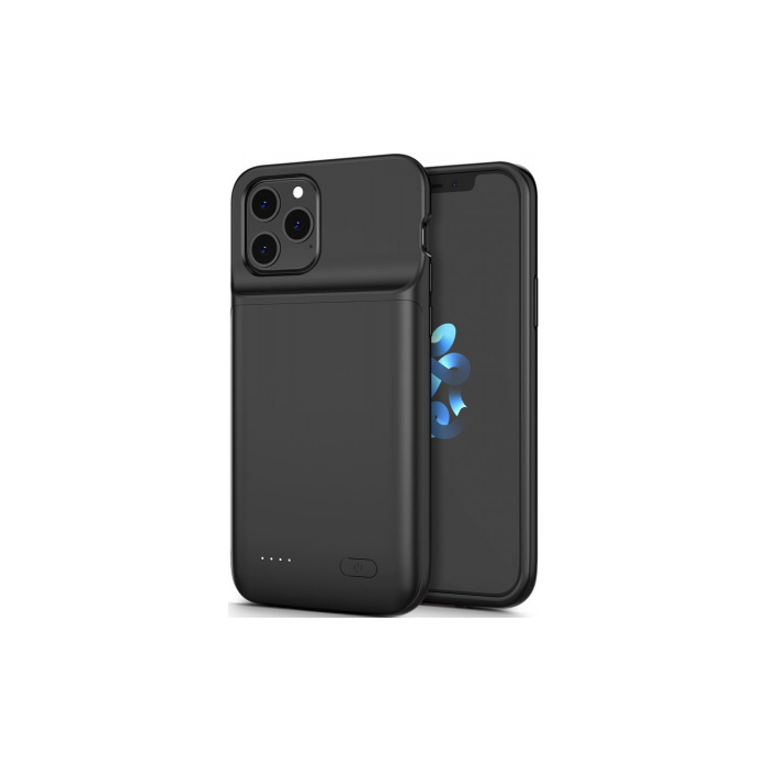Puzdro s integrovanou batériou na Apple iPhone 12/12 Pro Tech-protect Power 4800 mAh čierne