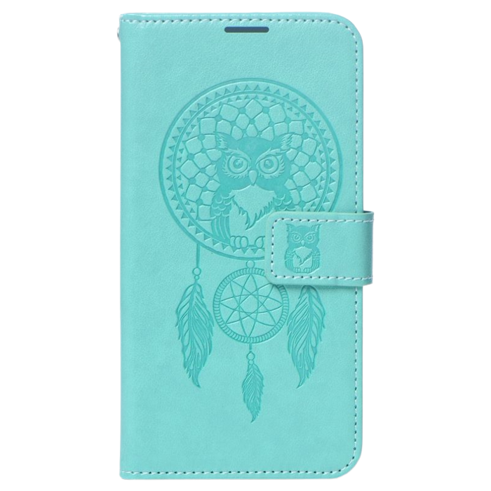 Diárové puzdro na Samsung Galaxy S23+ 5G S916 MEZZO dreamcatcher zelené