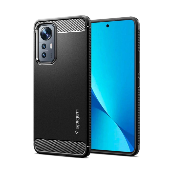 Odolné puzdro na Xiaomi 12 Lite Spigen Rugged Armor čierne