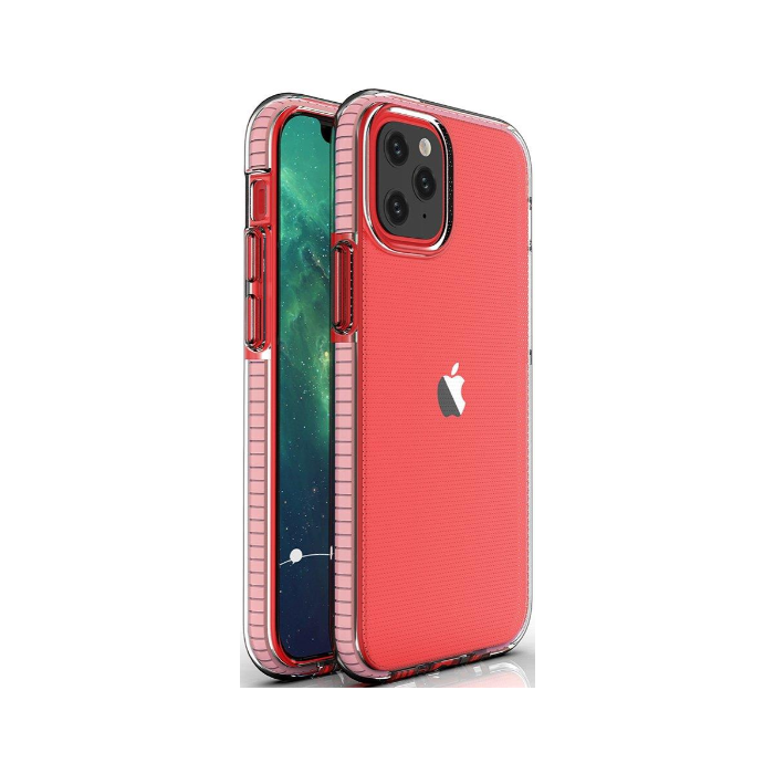 Silikónové puzdro na Apple iPhone 13 Mini Spring svetlo-ružové